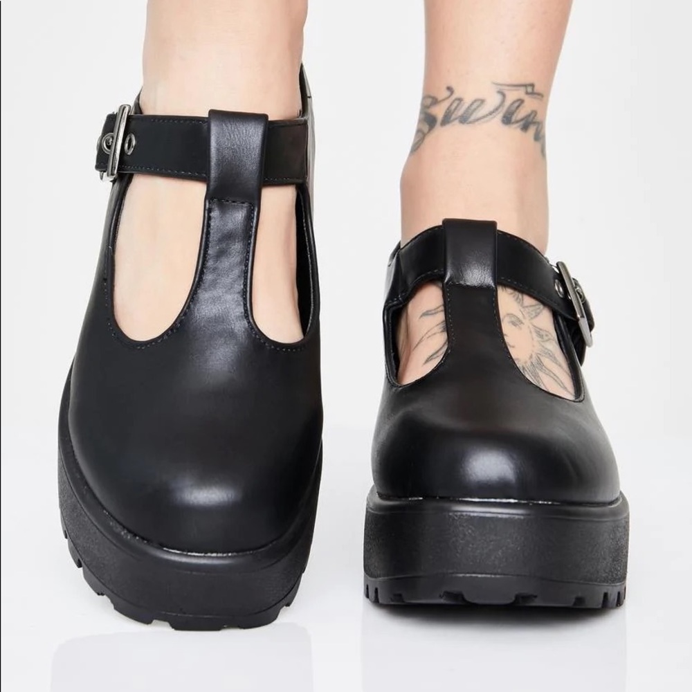 Dark Sai Mary Janes NWT